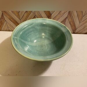 Vintage Rustic Green MAC Bowl [Item 683]